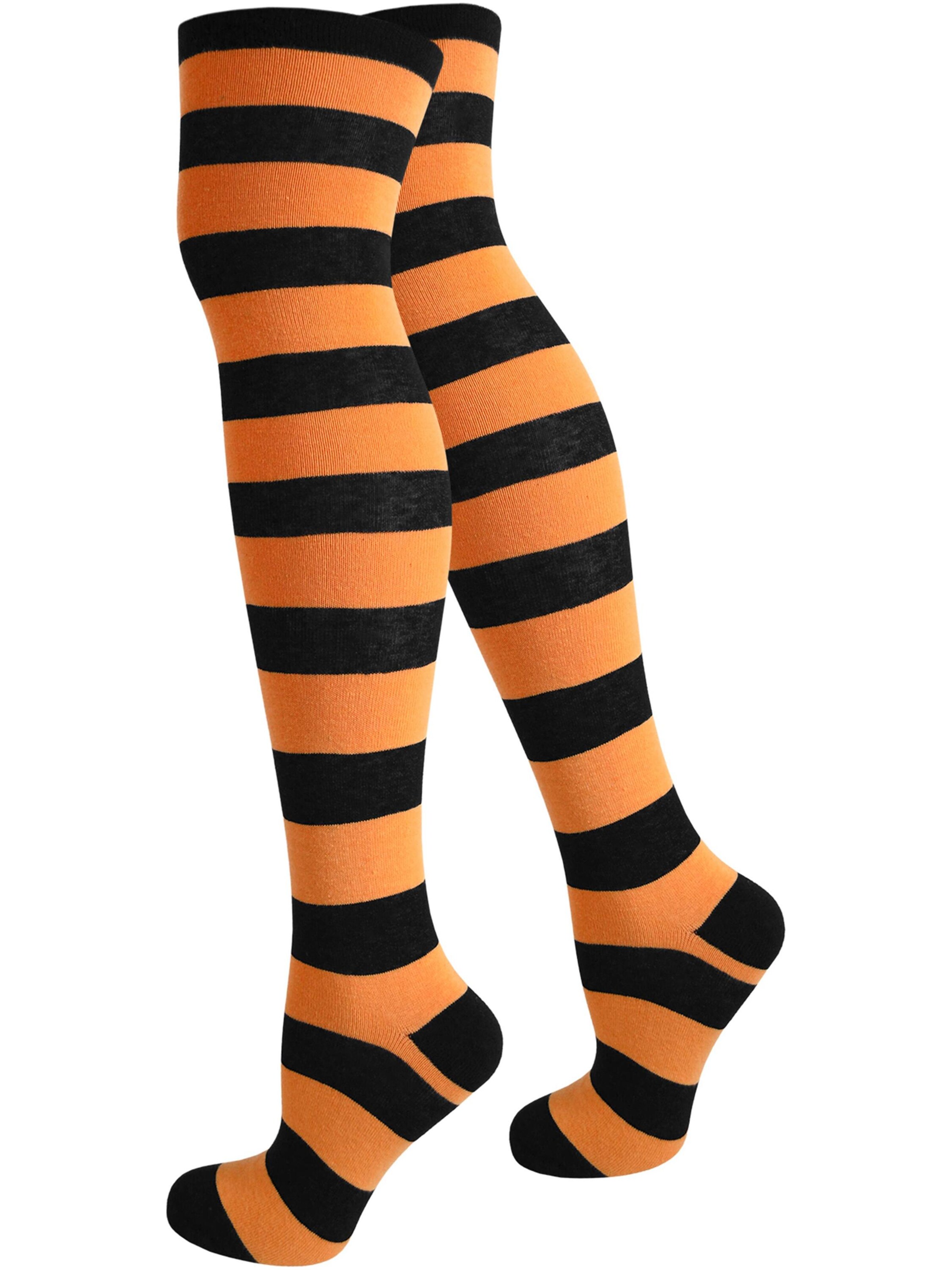 Chaussettes montantes normani en mélange de couleurs : devant