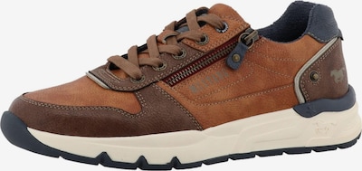 MUSTANG Zemie brīvā laika apavi 'Mart', krāsa - jūraszils / brūns / konjaka toņa, Preces skats