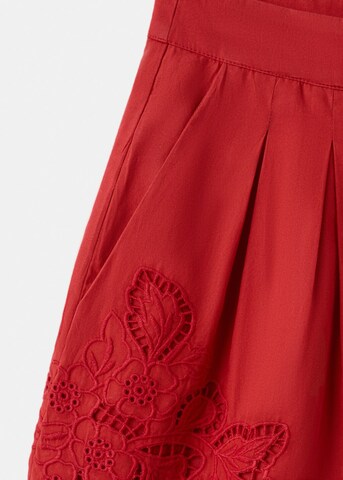 MANGO Regular Hose 'Betty' in Rot