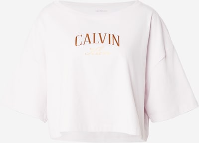 XXS dydžio Marškinėliai iš Calvin Klein Jeans, spalva – bronzinė / rožinė, Prekių apžvalga