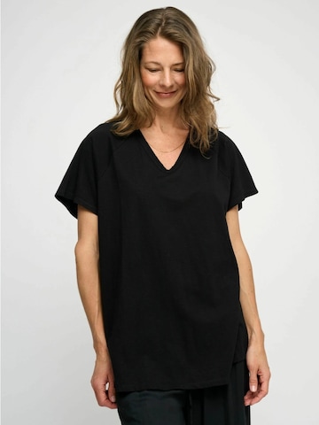 T-shirt 'Favourite' moshi moshi mind en noir : devant