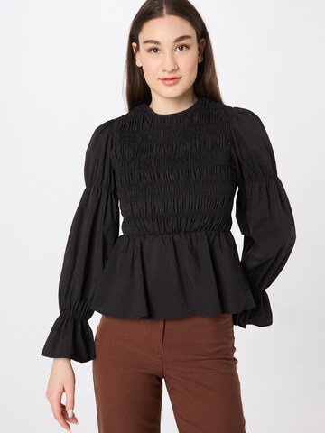The Frolic Blouse 'LYNETH' in Black: front