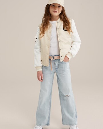 WE Fashion Between-season jacket in Beige