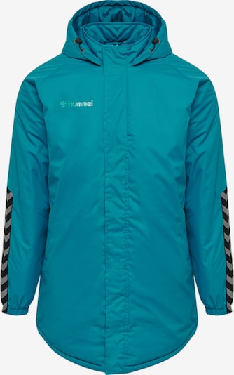 Hummel Sportjas in de kleur Blauw / Grijs / Zwart / Wit, Productweergave