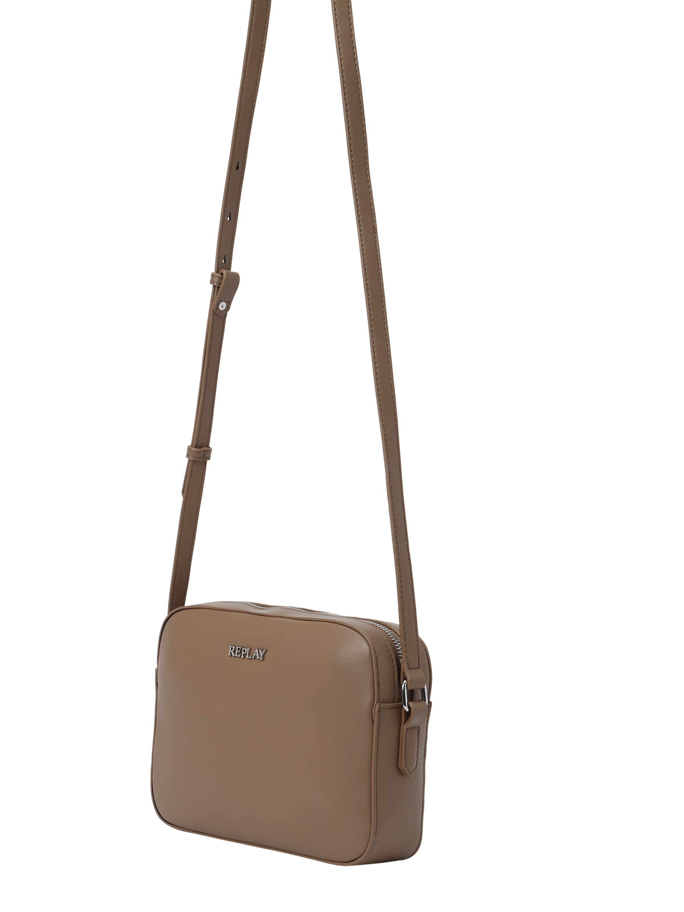 REPLAY Axelremsväska i beige