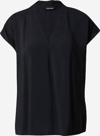 TAIFUN Blouse in Zwart: voorkant