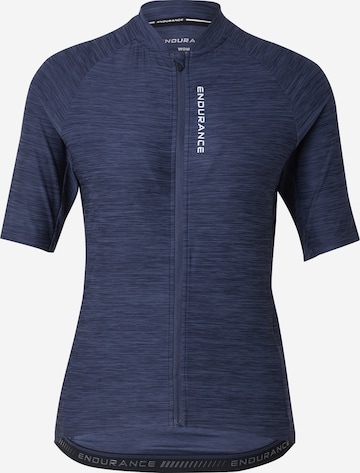 ENDURANCE Funkční tričko 'Logan' – modrá: přední strana