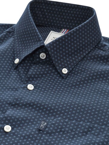 Next Slim fit Skjorta i blå