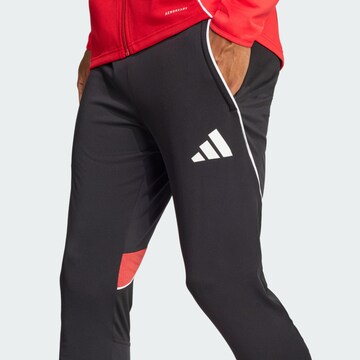 ADIDAS PERFORMANCE Slim fit Sports trousers 'Tiro 25' in Black