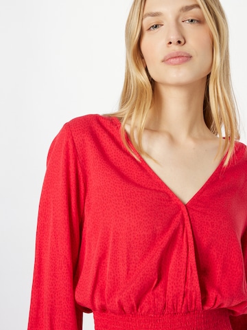 Camicia da donna 'Linnea' di Another Label in rosso