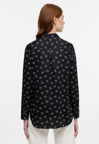 ETERNA Blouse in Zwart