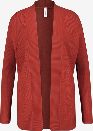 GERRY WEBER Cardigan en rouge rouille, Vue avec produit