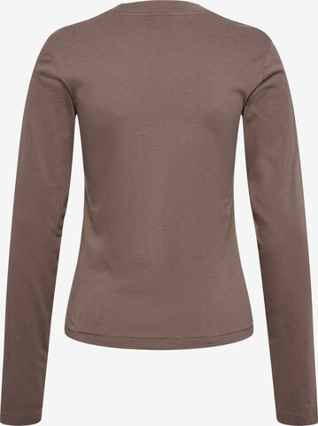 Hummel Performance Shirt 'LEGACY' in Brown