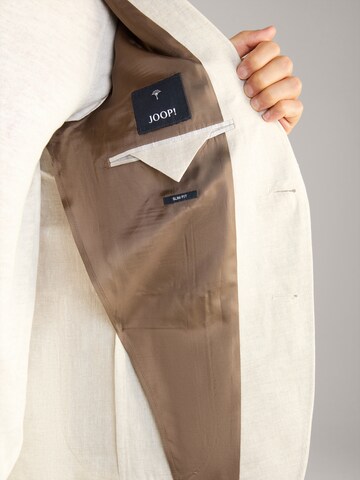 JOOP! Slim fit Business Blazer 'Hoverest' in Beige