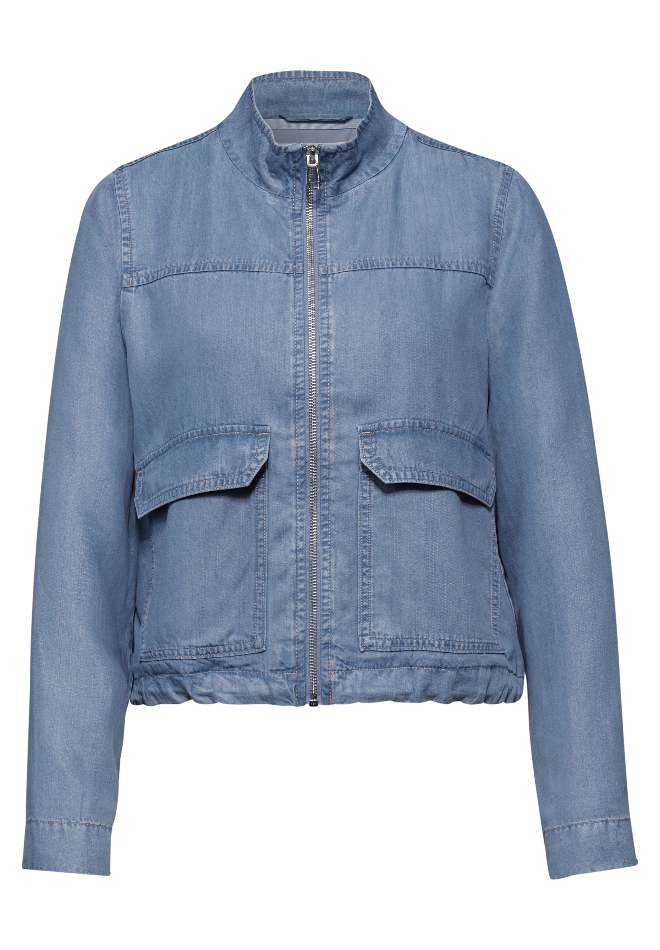 STREET ONE Between-Season Jacket in Blue: front