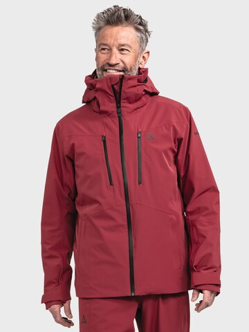 Schöffel Outdoor jacket ' Pontresina ' in Red: front