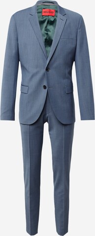 HUGO Slim fit Suit 'Arti Hesten232X' in Blue: front