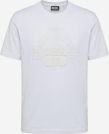 DIESEL Shirt in Weiß: Vorderseite