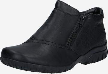 Rieker Booties in Black: front