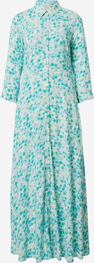 Y.A.S Skjortklänning 'SAVANNA' i grön / äpple / ljusgrön / vit, Produktvy