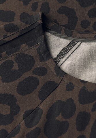 STREET ONE Bluse 'Leo' in Braun