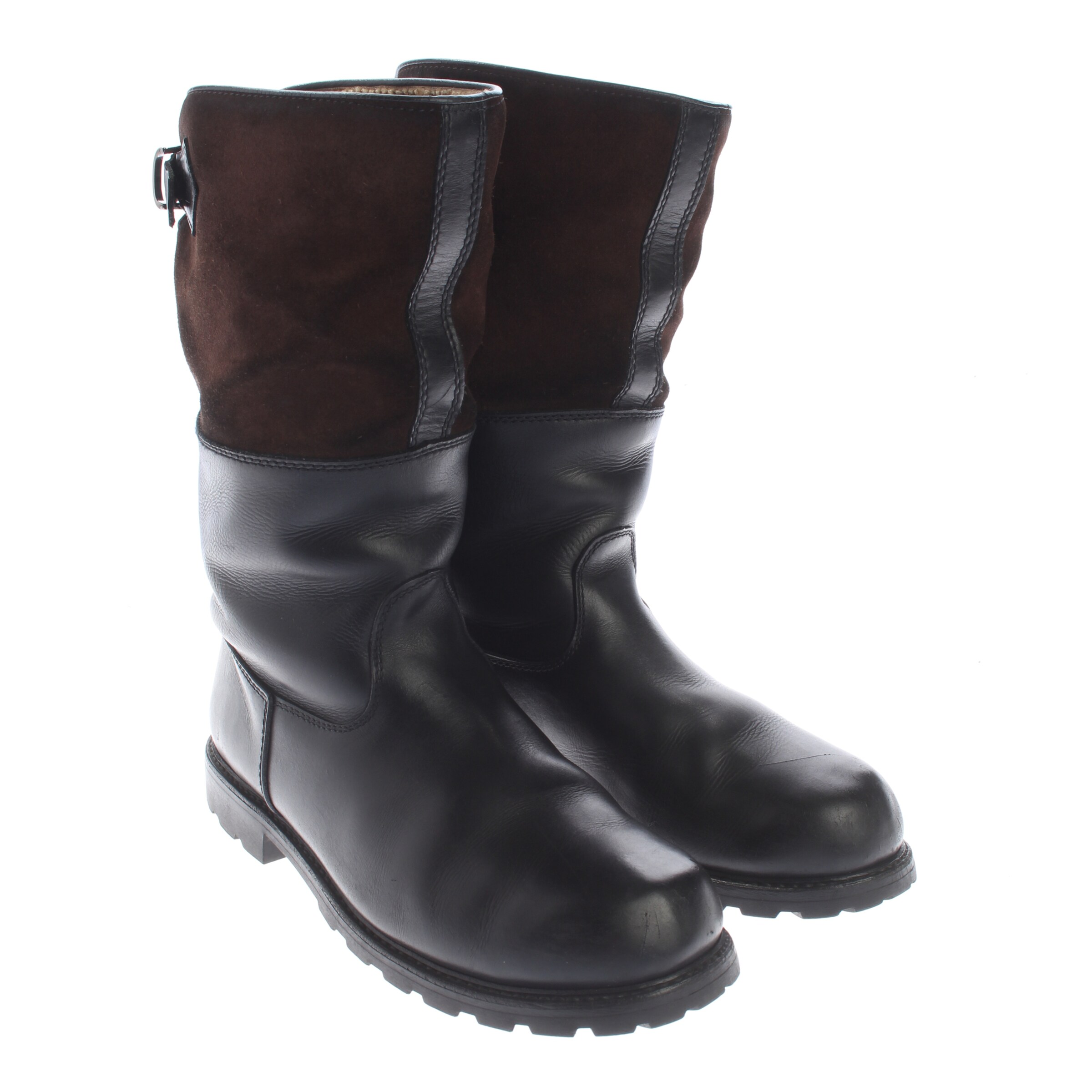 Ludwig Reiter Anke & Mid-Calf Boots in 42 in Brown: front