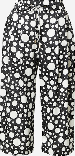 River Island Pantalon à pince en noir / blanc, Vue avec produit
