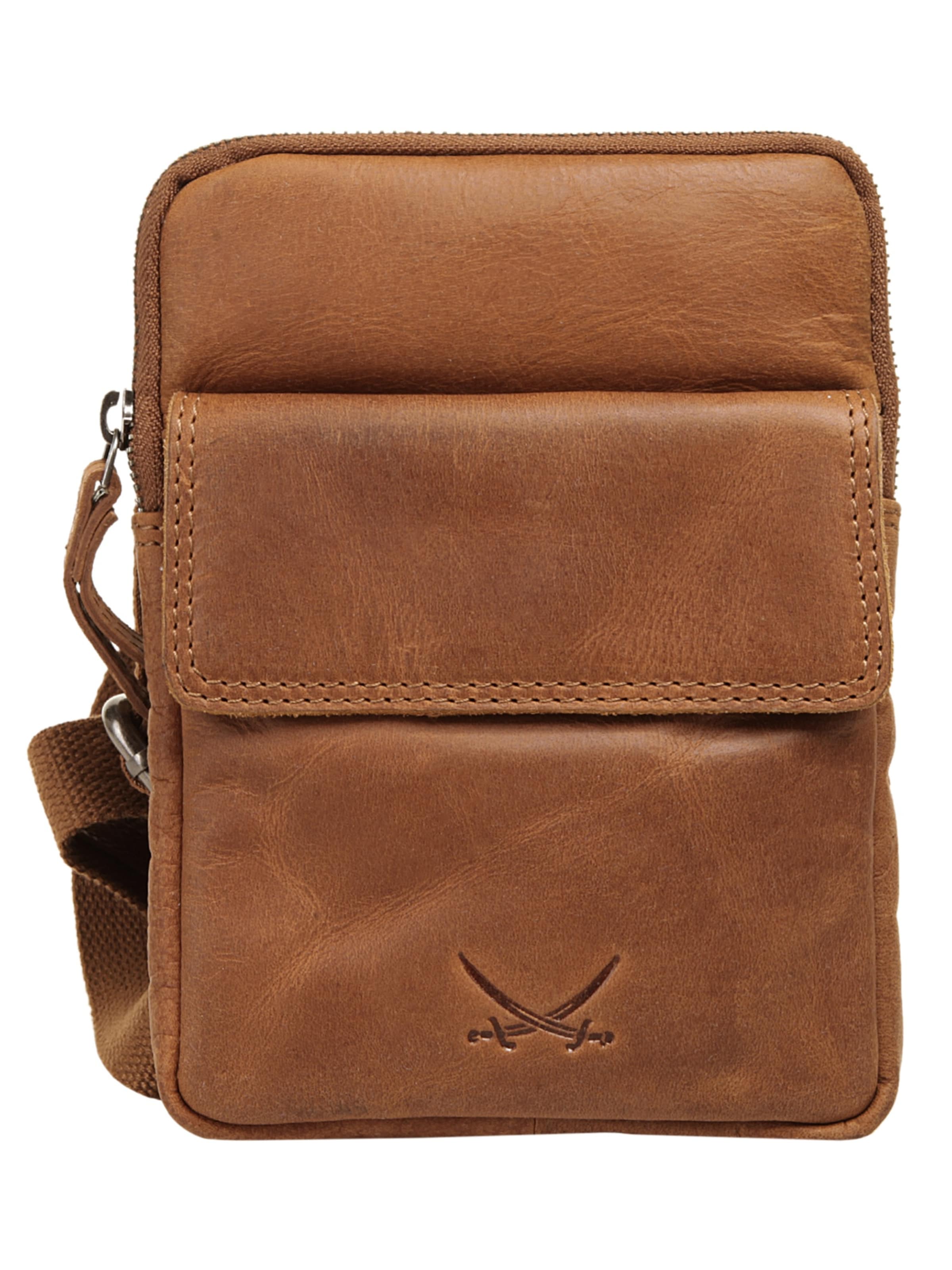SANSIBAR Crossbody bag 'SANSIBAR SYLT' in Brown: front