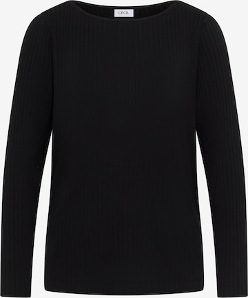 CECIL Shirt in Black: front