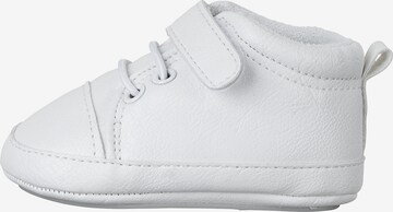 STERNTALER First-Step Shoes in White: front