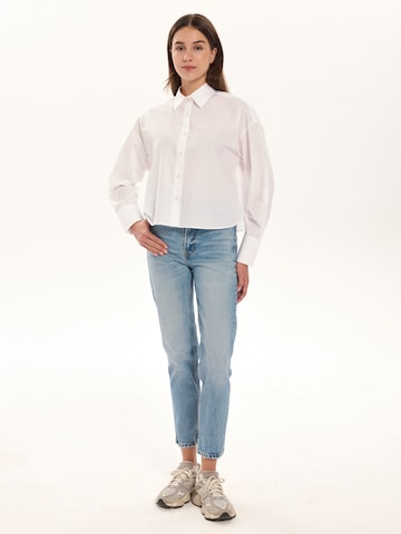 NOWIHT Blus 'Apolline' i vit