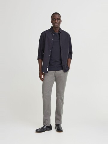 Casual Friday Slim fit Chino Pants 'Viggo' in Grey