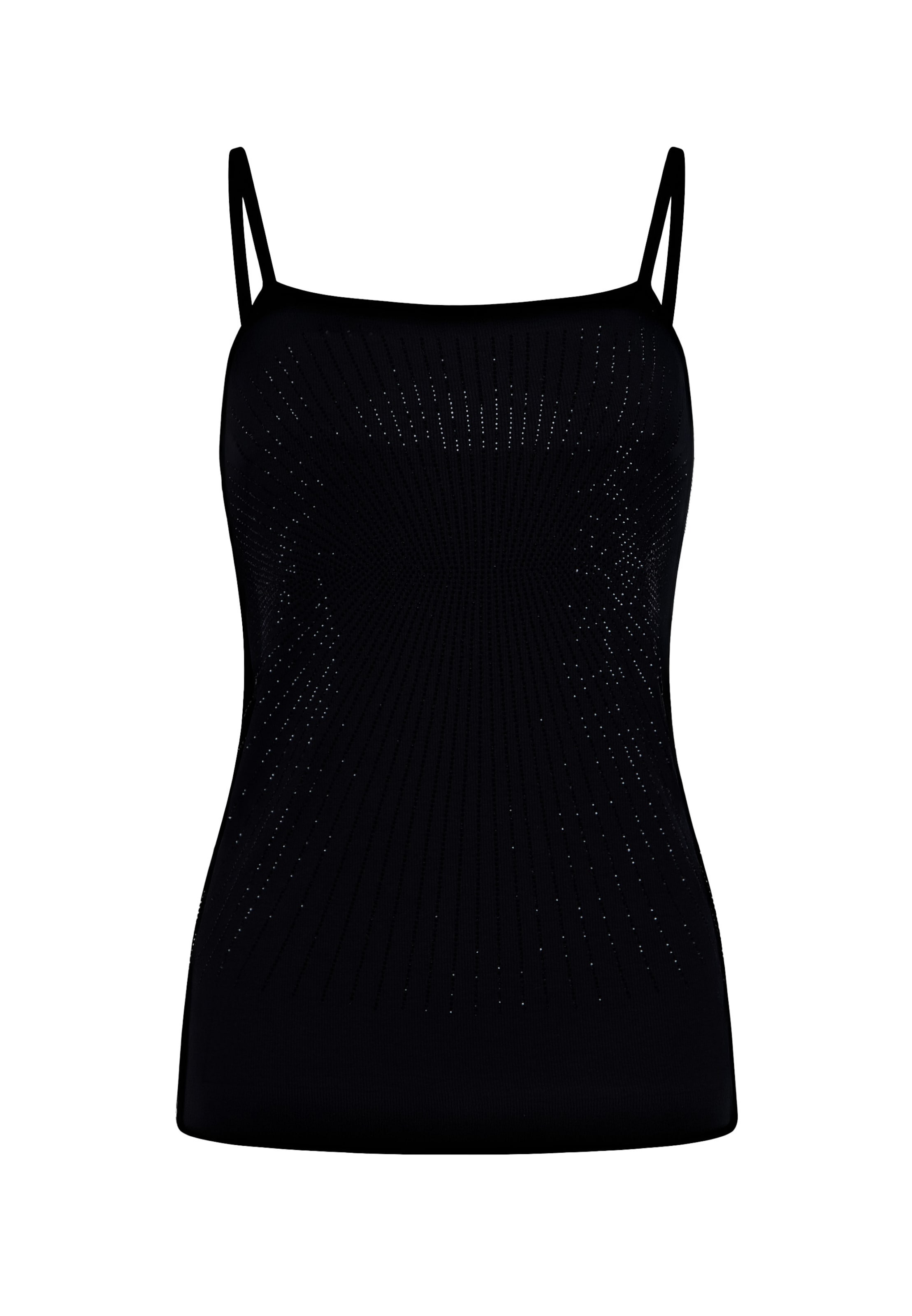Haut usha BLACK LABEL en noir : devant