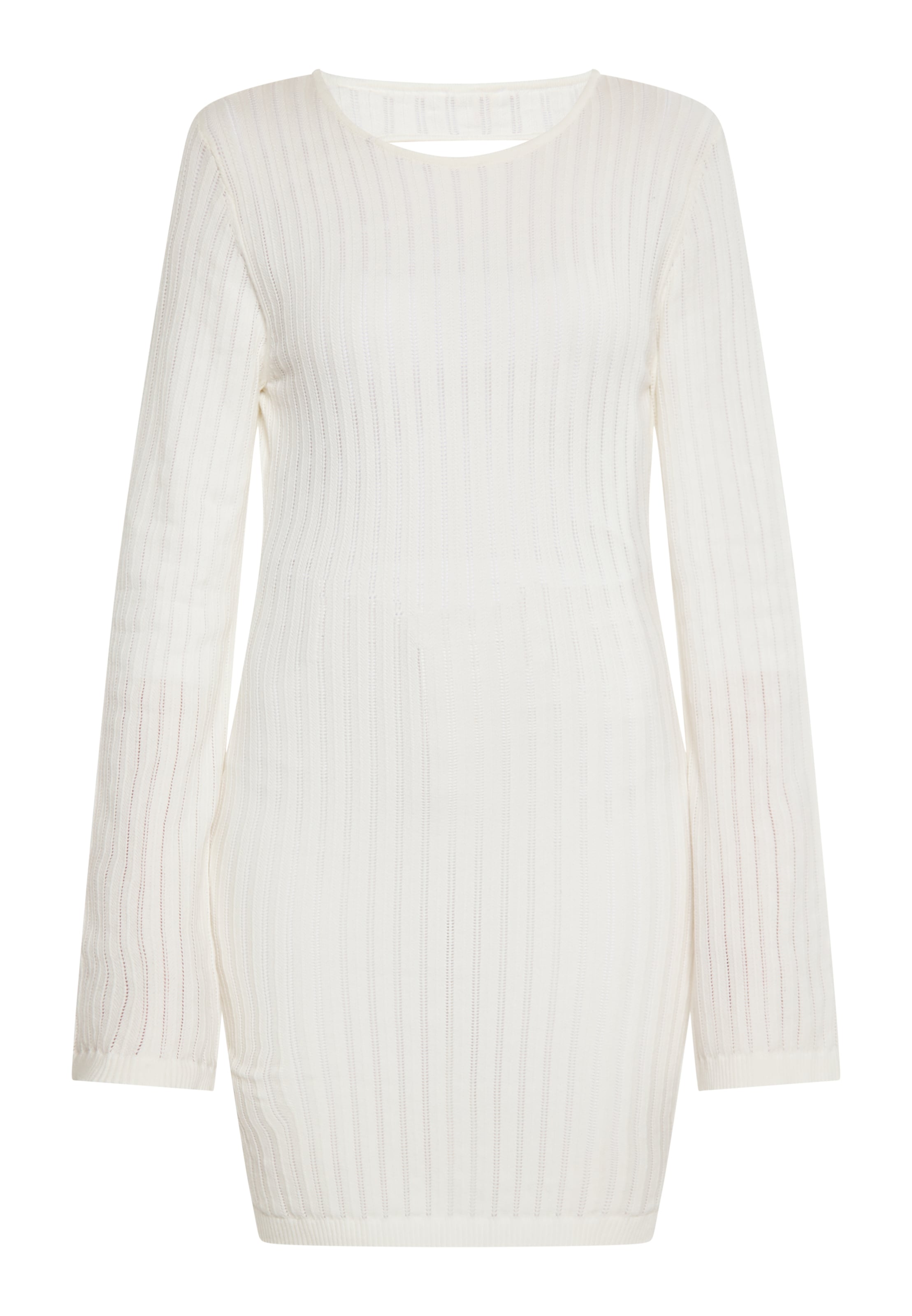 ebeeza Dress in White: front