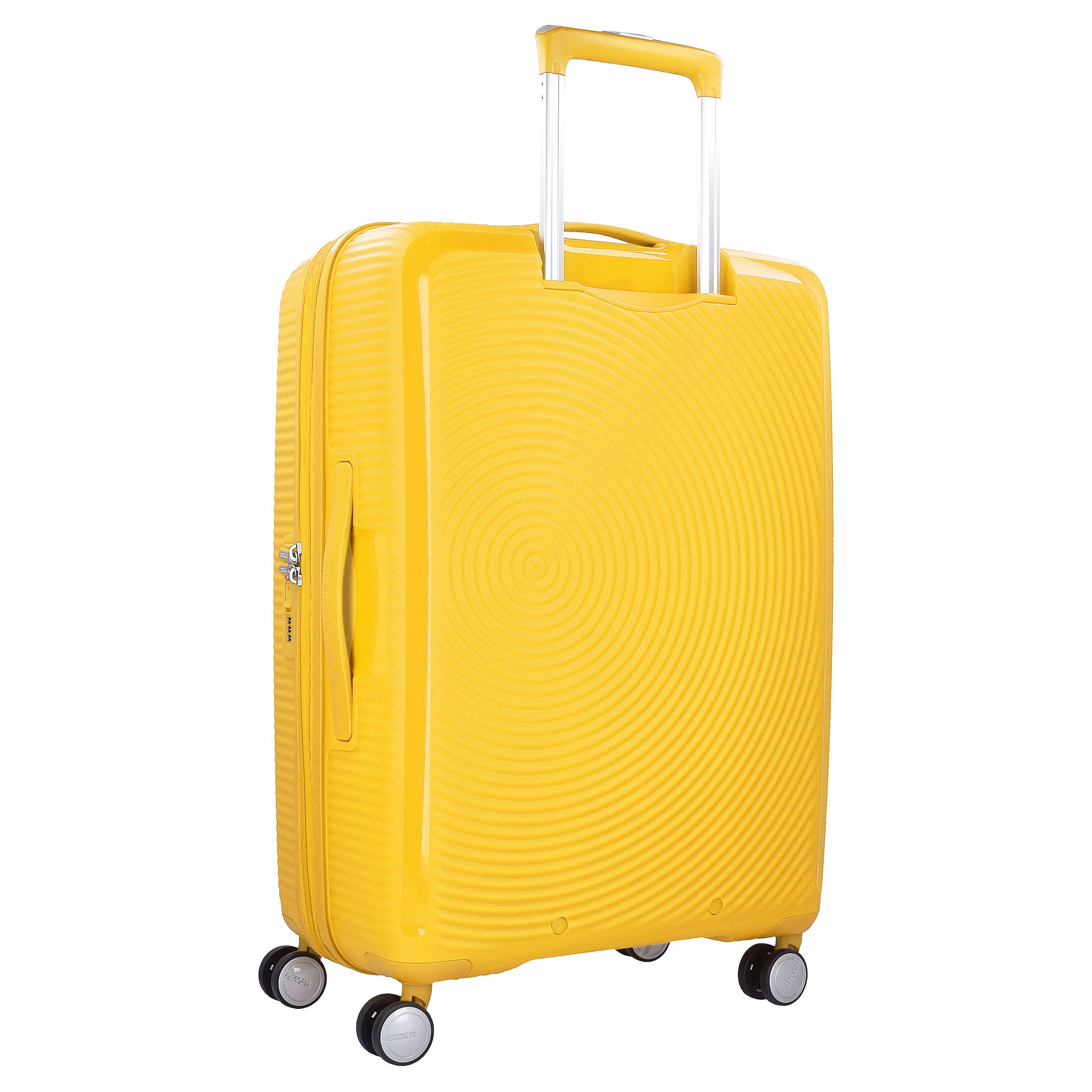American Tourister Trolley 'Soundbox' in Yellow