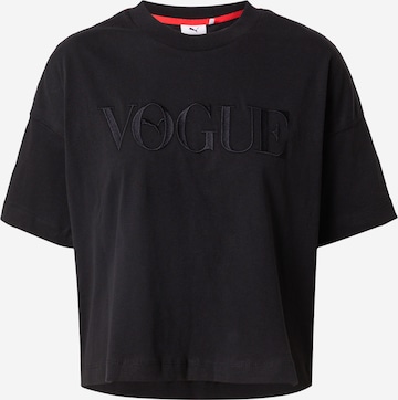 PUMA Performance Shirt 'PUMA x Vogue Collection' in Black: front