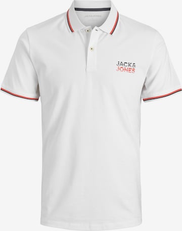 balts JACK & JONES T-Krekls 'Atlas': no priekšpuses