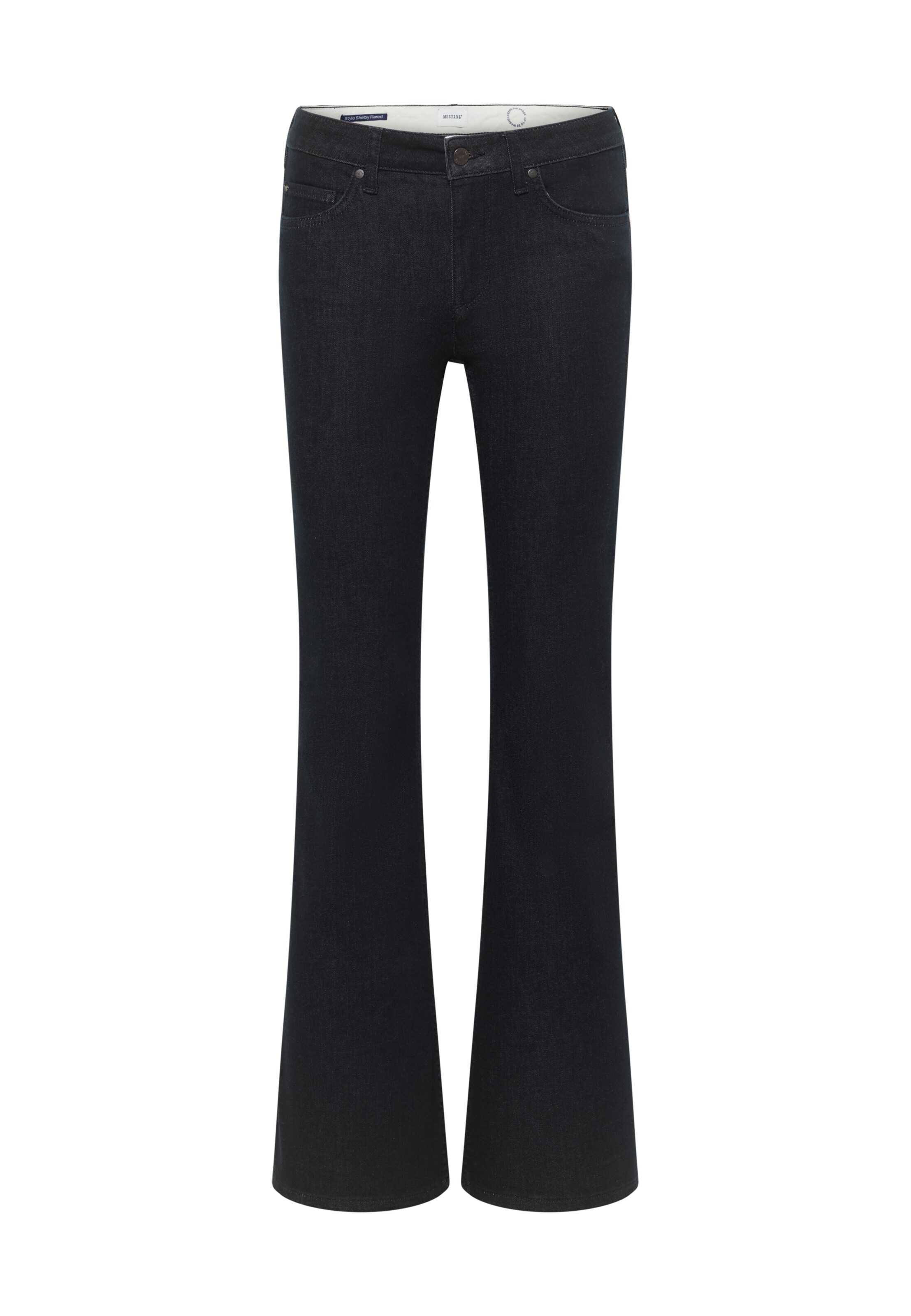 MUSTANG Flared Jeans in Blue: front