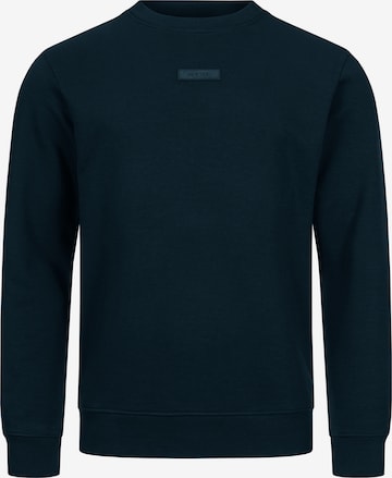 INDICODE JEANS Свитшот 'Baxter' в Синий: спереди