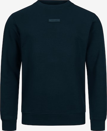 INDICODE JEANS Sweatshirt 'Baxter' i blå: forside