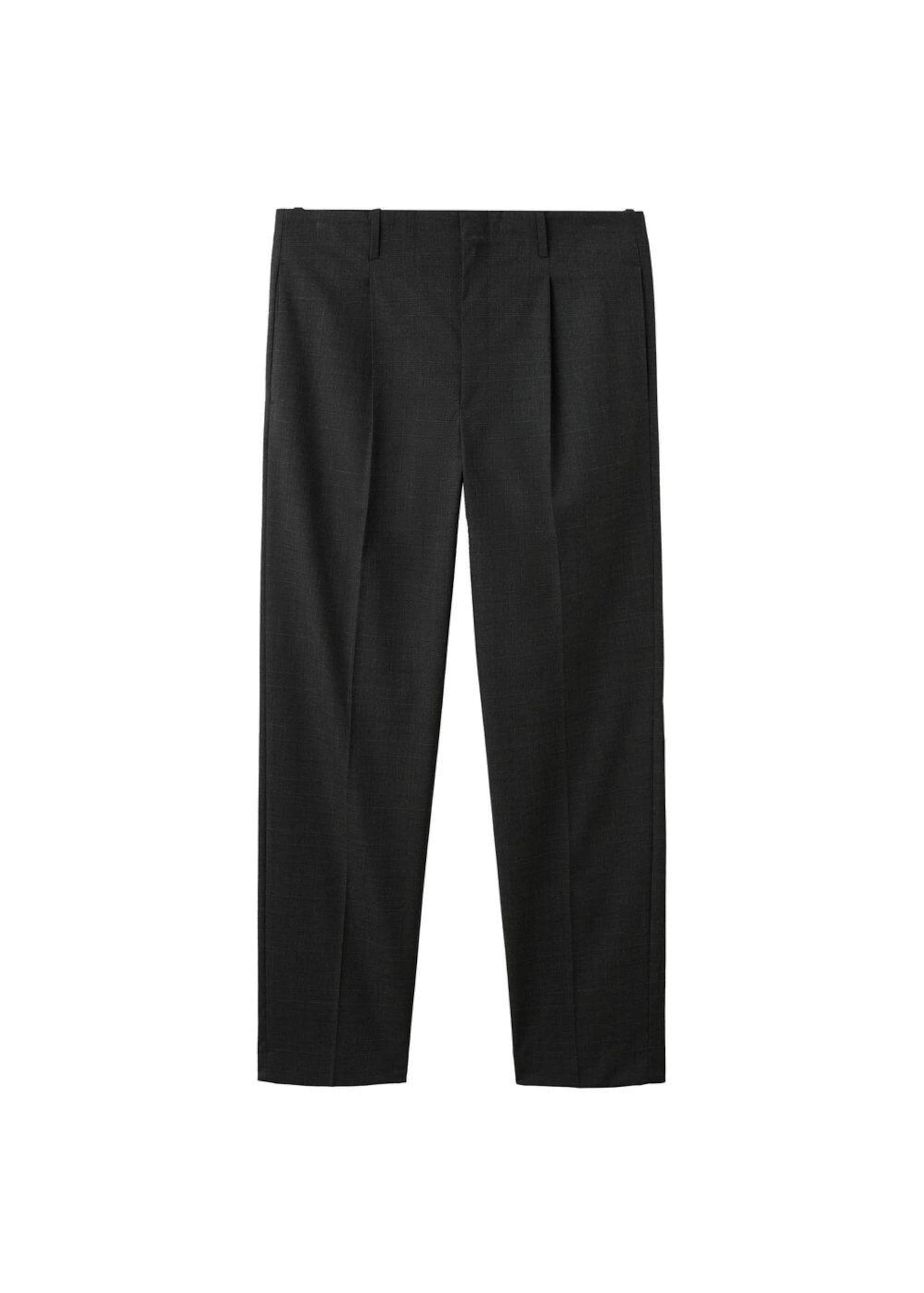 MANGO MAN Regular Hose 'Blouson' in Grau: Vorderseite