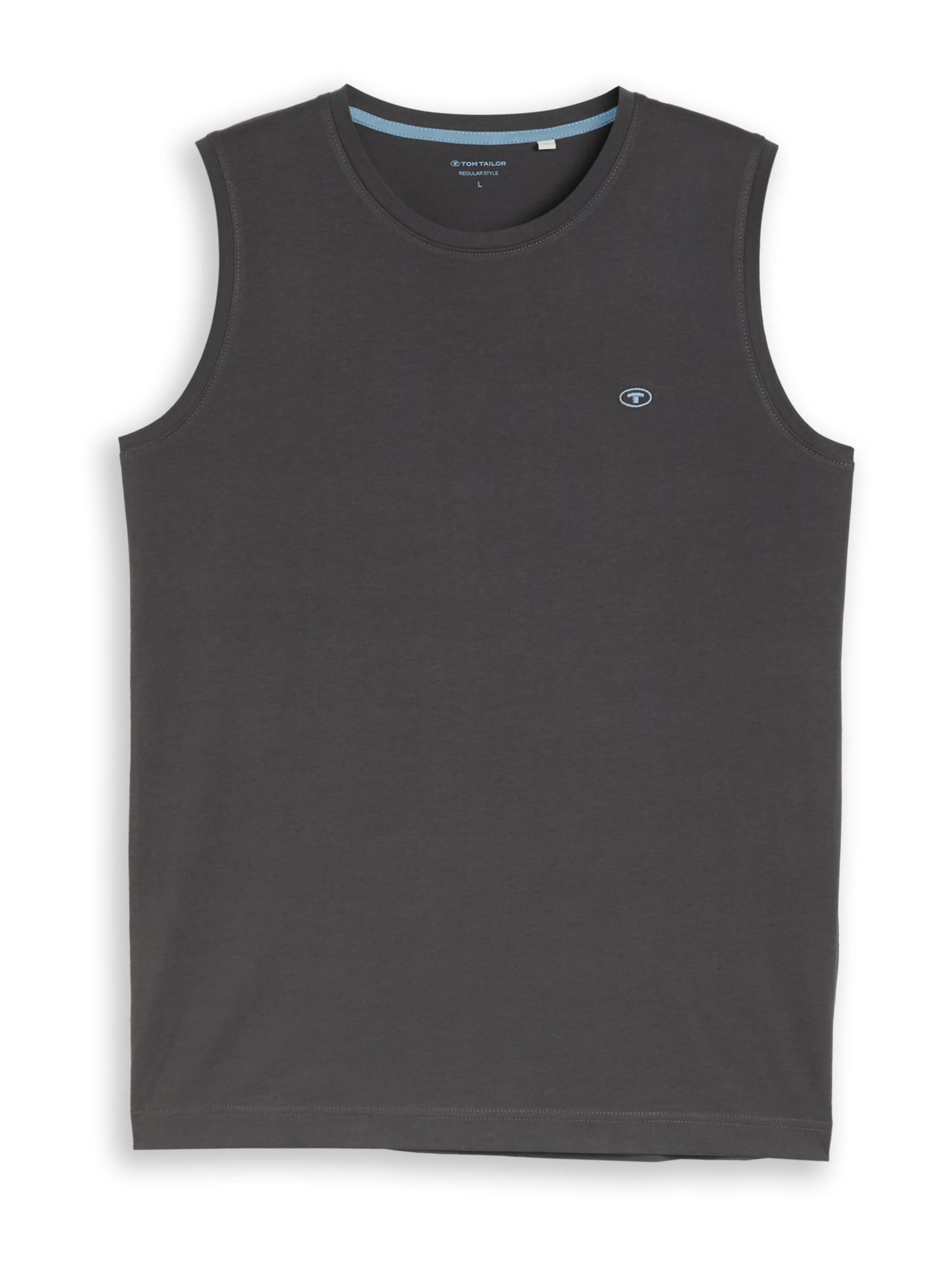 T-Shirt TOM TAILOR en gris : devant
