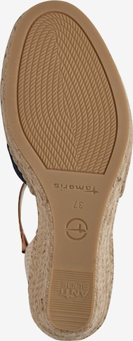 TAMARIS Espadrilles in Blauw