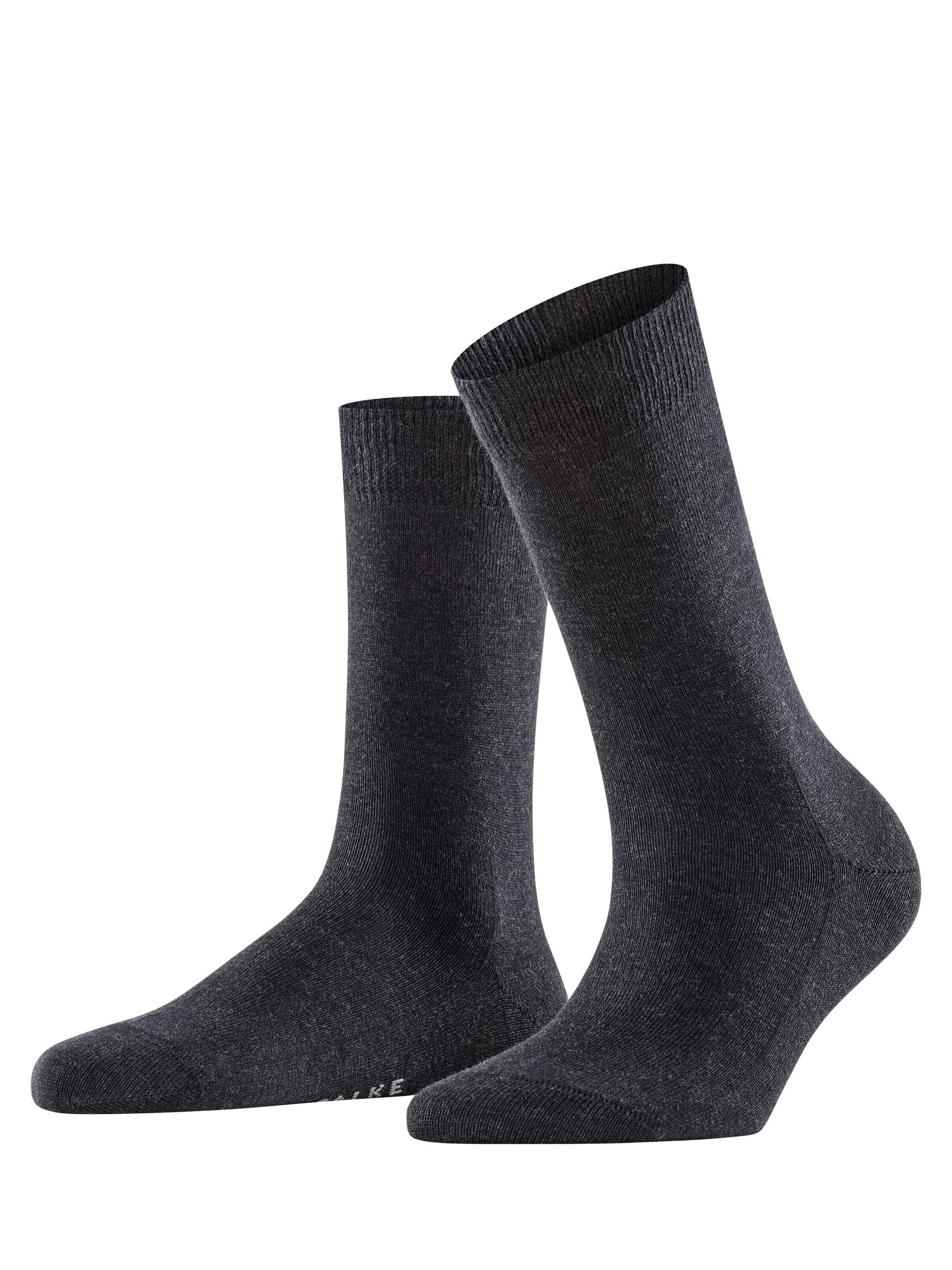 FALKE Socks 'Family' in Grey: front