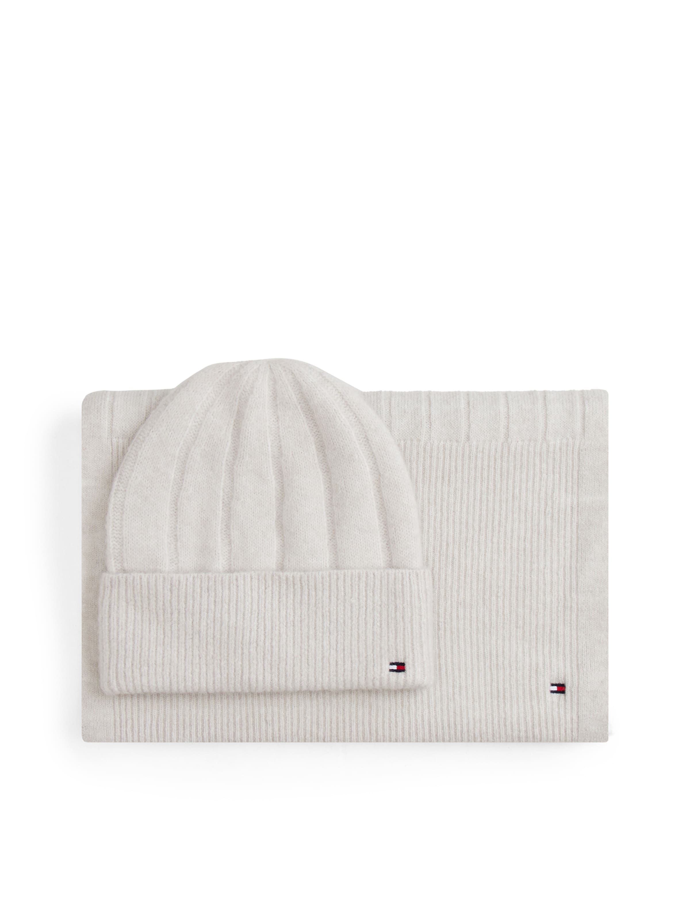 TOMMY HILFIGER Σκούφος σε γκρι: μπροστά