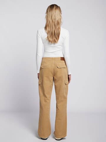 Goldgarn Loose fit Cargo Jeans in Beige