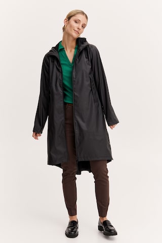 b.young Raincoat 'AVAN' in Black