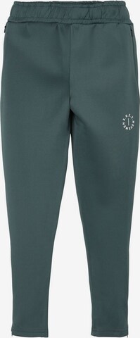 Pantalon 'Nerone' NAME IT en vert : devant