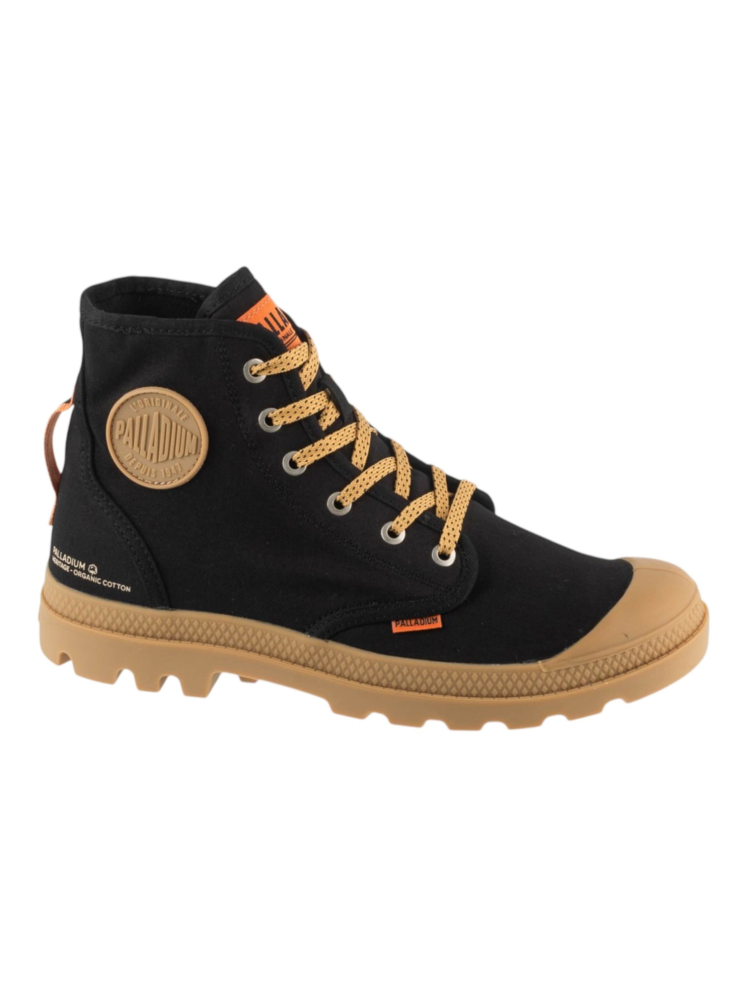 Palladium Sneakers hoog 'Pampa Hi HTG' in Zwart: voorkant