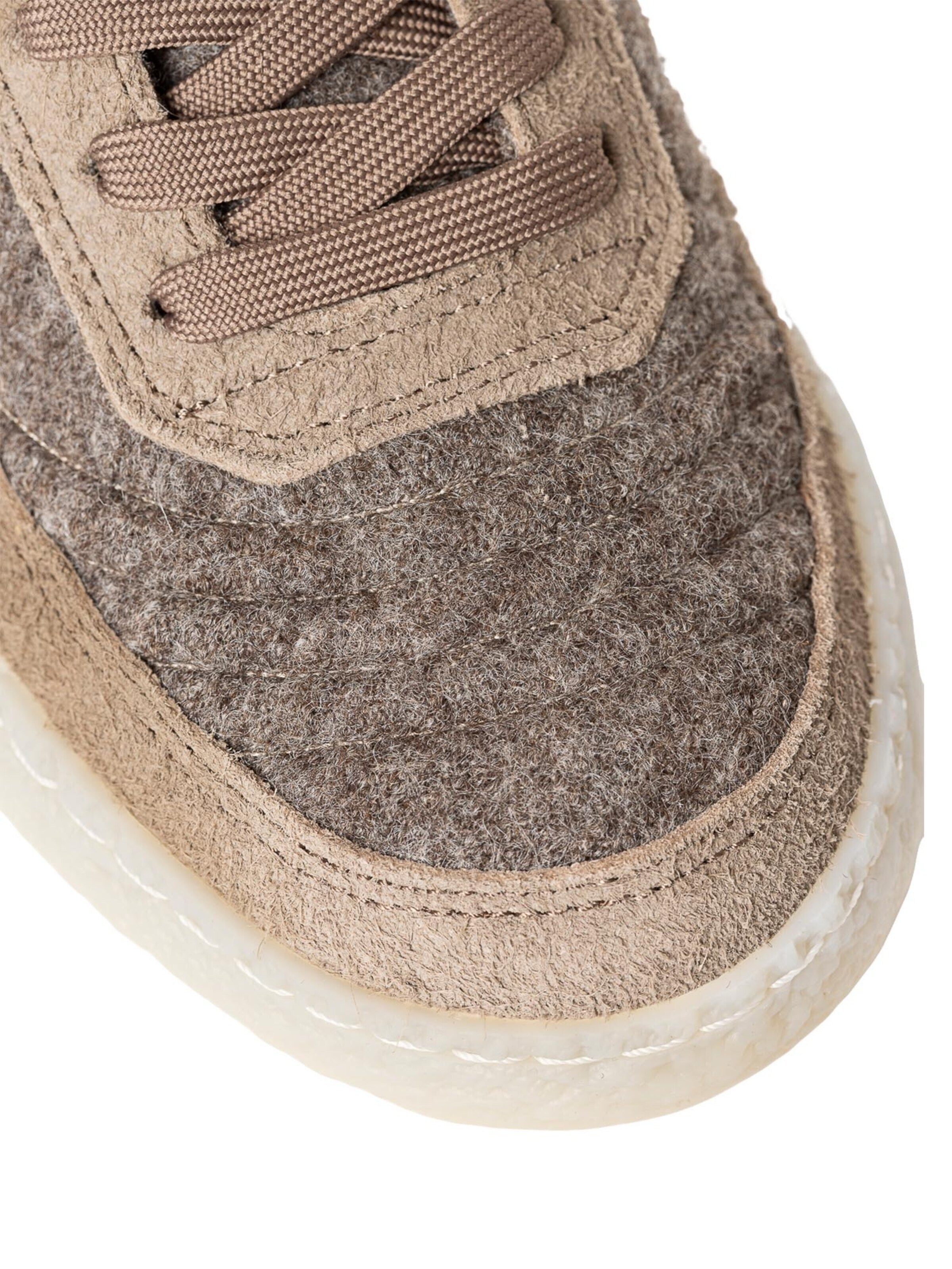 Gottstein Sneakers laag 'Wool Blaze' in Bruin